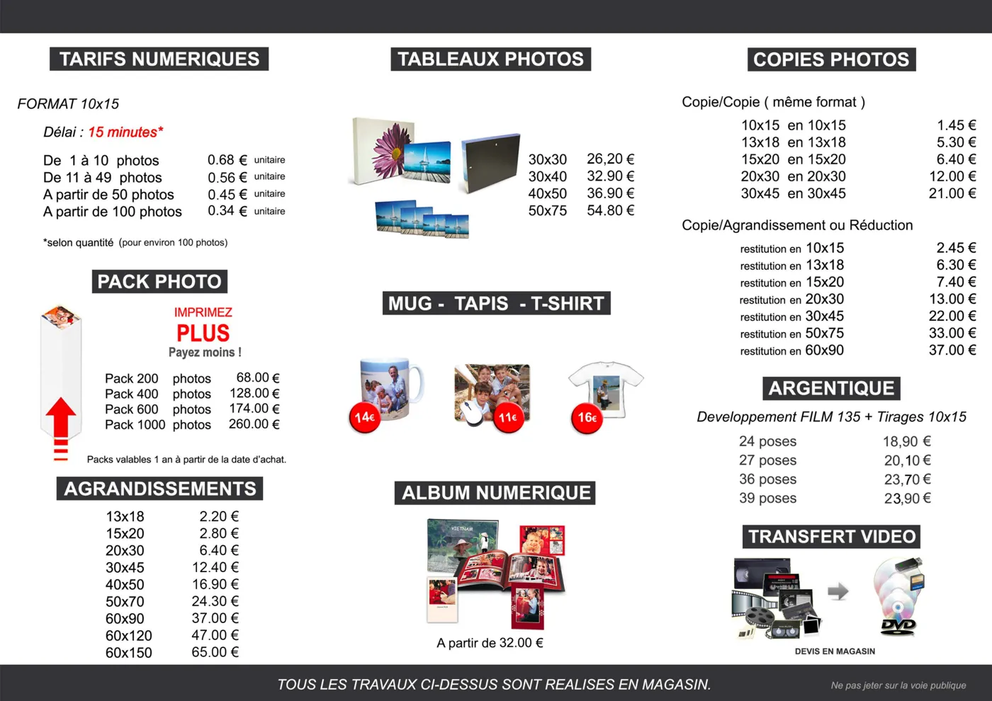 Brochure tarifaire, page 1 : ouvrir le PDF