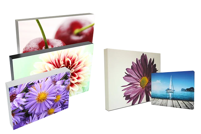 Tableaux photo sur toile de plusieurs formats